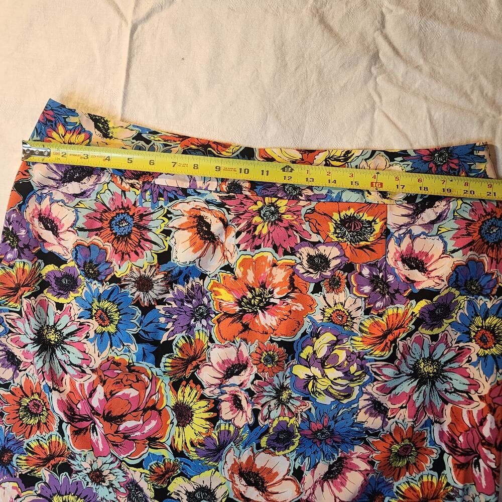 Gorgeous Jessica London Floral Skirt-Sz 20 - Picture 6 of 14